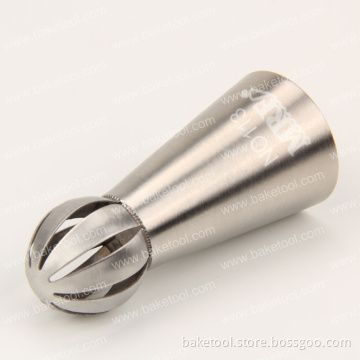 New Stainless Steel Russian Tulip Small Sphere Ball Icing Piping Tips Cake Decorating Nozzles#NO113